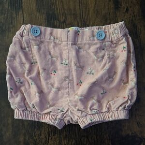 Baby Boden Pink Kids Printed Shorts